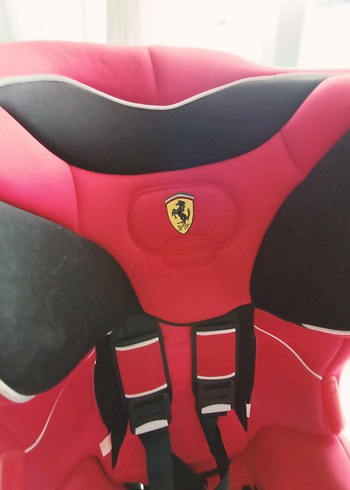 Kırmızı Ferrari Çocuk Araba Koltuğu - Görsel 4