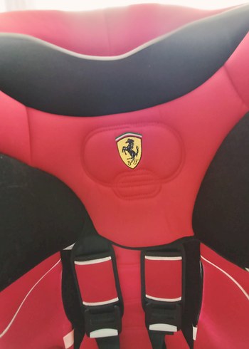 Kırmızı Ferrari Çocuk Araba Koltuğu - Görsel 6