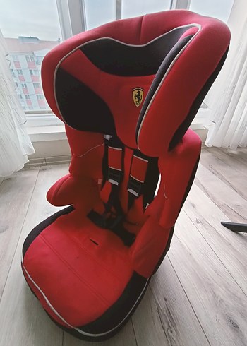 Kırmızı Ferrari Çocuk Araba Koltuğu - Görsel 5