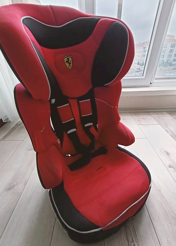 Kırmızı Ferrari Çocuk Araba Koltuğu - Görsel 3