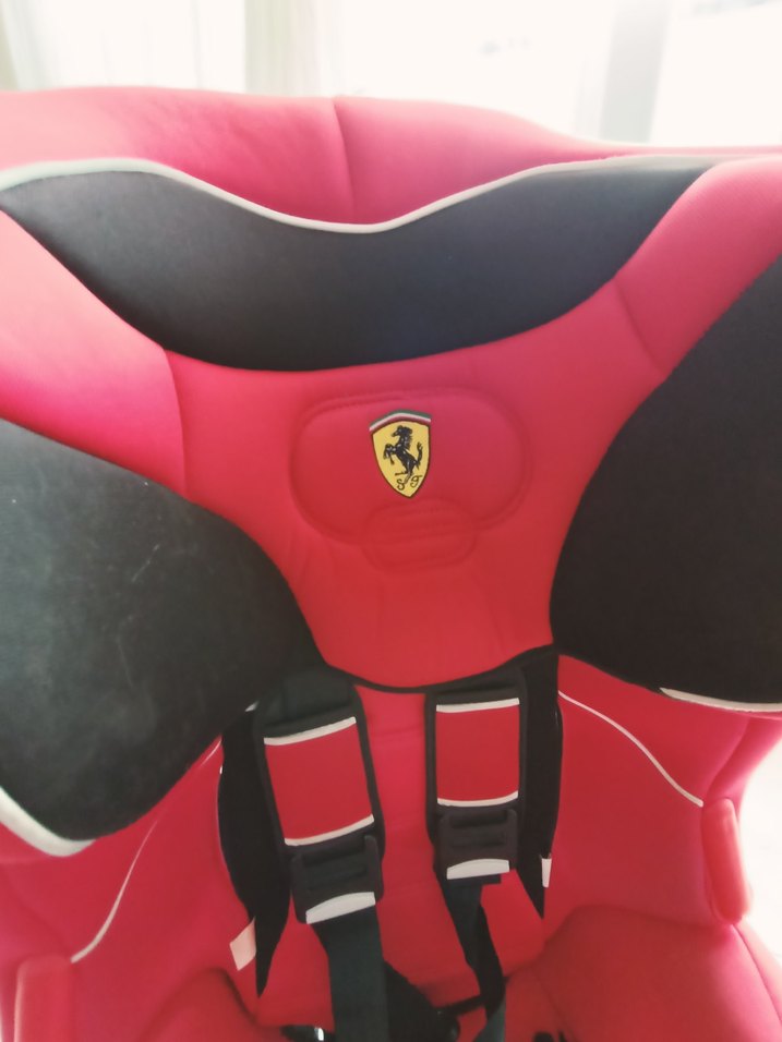 Kırmızı Ferrari Çocuk Araba Koltuğu - Görsel 4