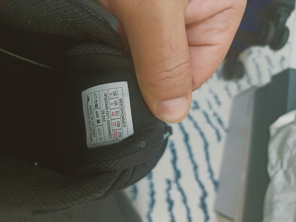 The North Face Siyah Erkek Spor Ayakkabı - Görsel 3