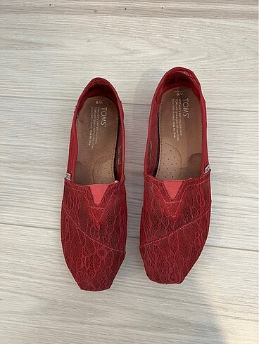 Toms Bordo Dantelli Espadril