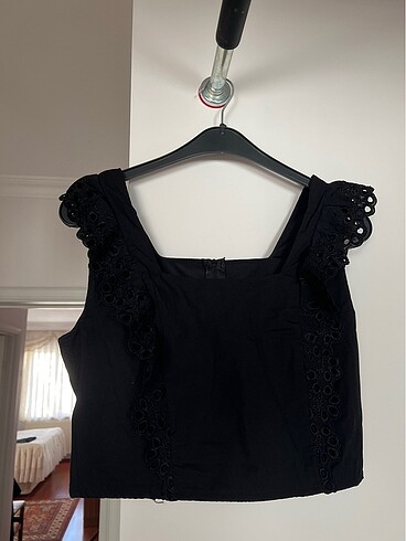 Trendyol siyah crop büstiyer