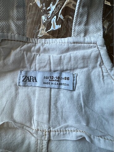 Zara Zara Salopet ORJİNAL