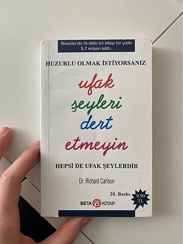 Ufak şeyleri dert etmeyin