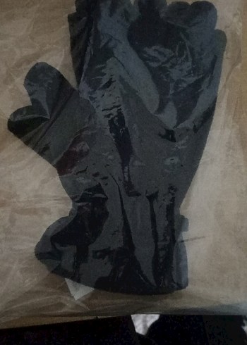 Erkek  Mavi Polar Eldiven Velcro - Görsel 2