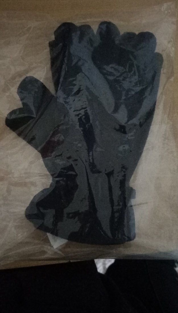 Erkek  Mavi Polar Eldiven Velcro - Görsel 2