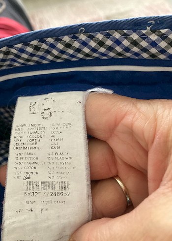 Kiğılı Erkek Lacivert Regular Fit Denim Pantolon - Görsel 4