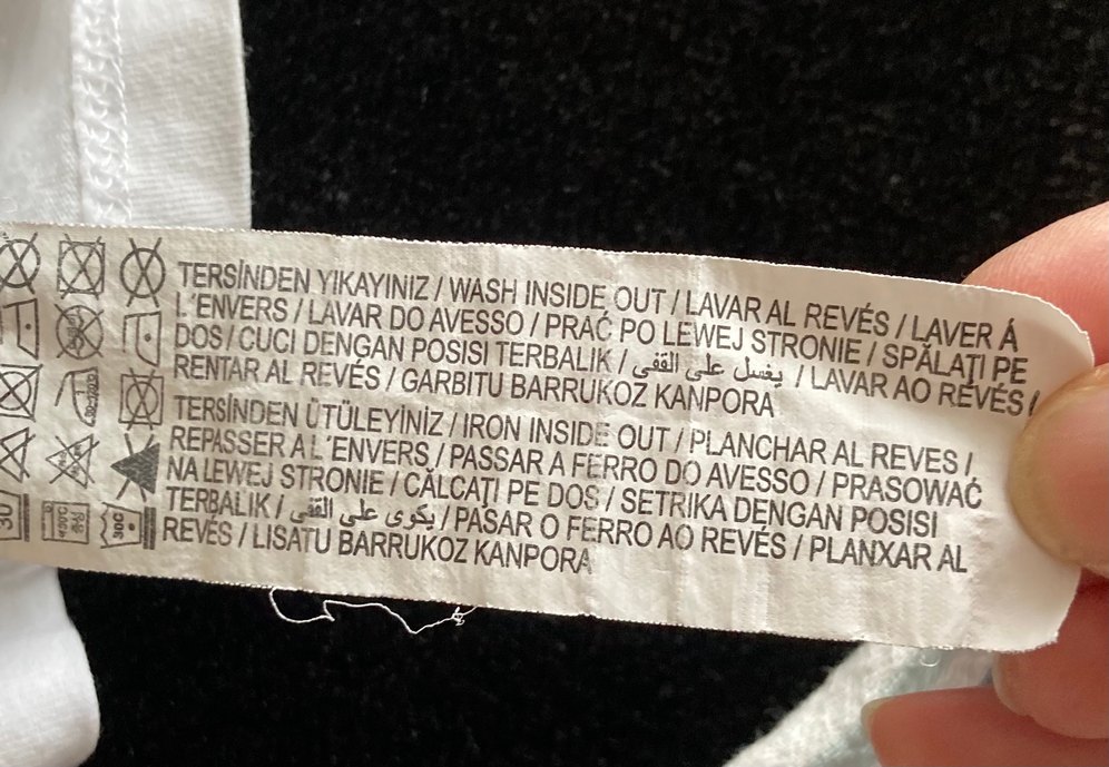 Kadın Beyaz Pamuklu Kısa Kollu Tişört - Görsel 4