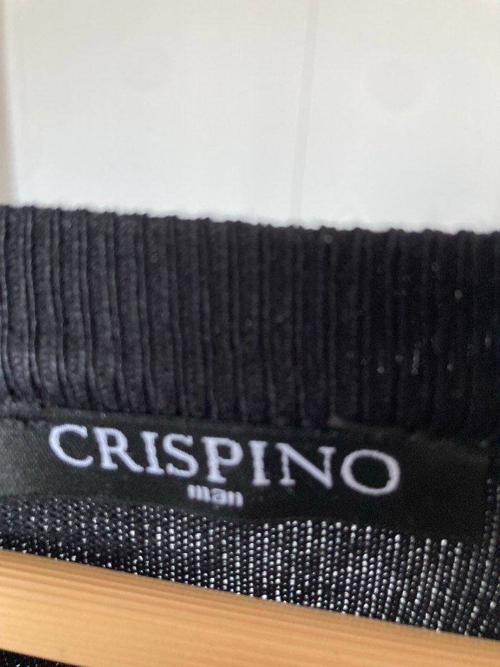 Siyah V Yaka Erkek Yün Kazak - Görsel 3