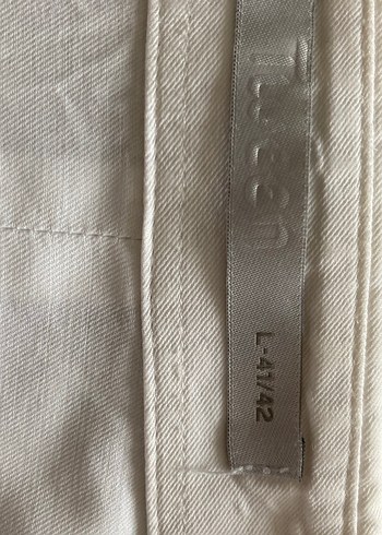 Damat Tween Beyaz Klasik Keten Gömlek - Görsel 6