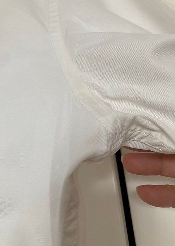 Damat Tween Beyaz Klasik Keten Gömlek - Görsel 3