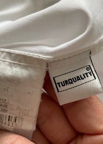 Damat Tween Beyaz Klasik Keten Gömlek - Görsel 7