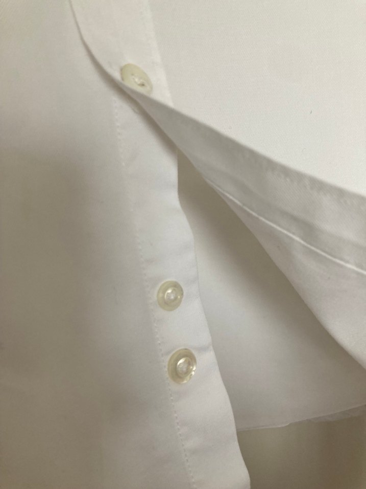 Damat Tween Beyaz Klasik Keten Gömlek - Görsel 2