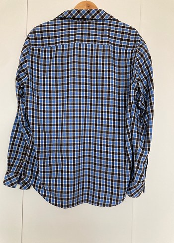 Mudo L Mavi Kareli Erkek Gömlek - Görsel 2