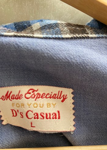 Mudo L Mavi Kareli Erkek Gömlek - Görsel 3