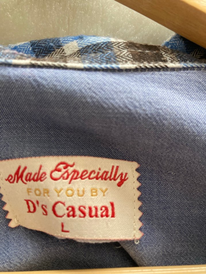 Mudo L Mavi Kareli Erkek Gömlek - Görsel 3