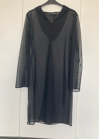 Uzun Siyah Gotik Kadın Abiye Elbise - Görsel 6