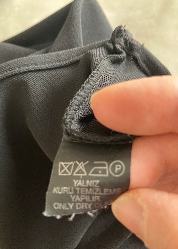 Uzun Siyah Gotik Kadın Abiye Elbise - Görsel 4