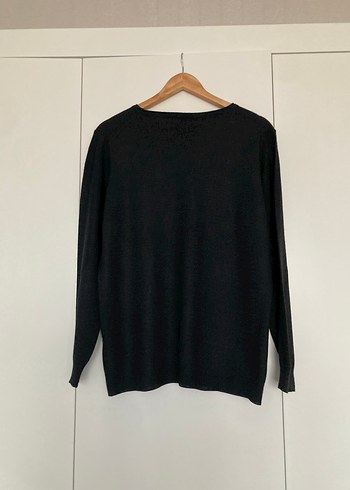 Antrasit Erkek Yünlü Bisiklet Yaka Kazak - Görsel 2