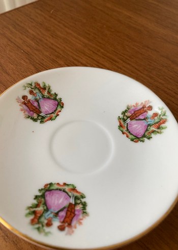 Fragonard Desenli Porselen Kahve Fincan Takımı - Görsel 2