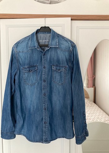 Mavi Jeans Erkek Mavi Denim Gömlek Uzun Kollu