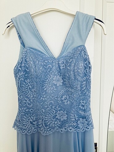 Mavi36 beden abiye elbise - Görsel 2