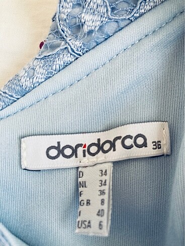 Mavi36 beden abiye elbise - Görsel 4