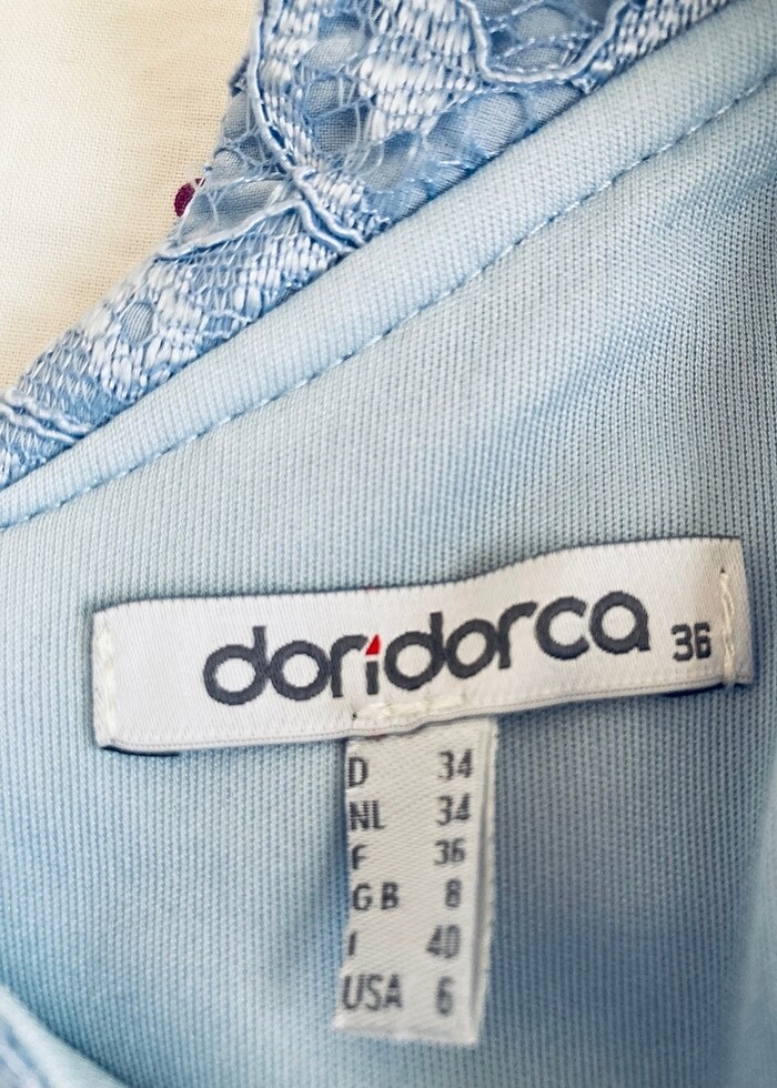 Mavi36 beden abiye elbise - Görsel 4