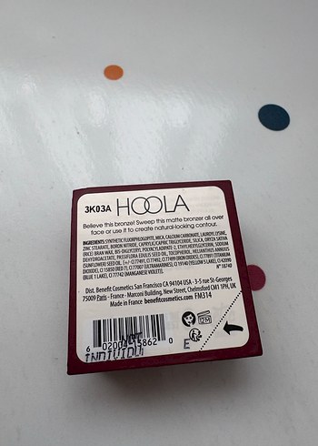 Benefit Cosmetics Benefit Hoola Mini Allık 2.5g