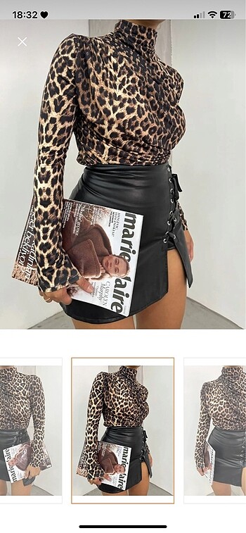 Leopar bluz