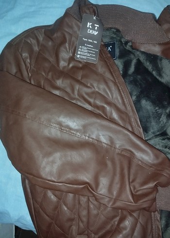 dessa hakiki deri ceket - Görsel 3