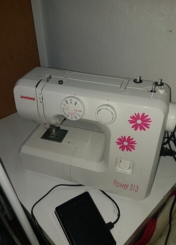 janome flower 313 dikiş makinası 
