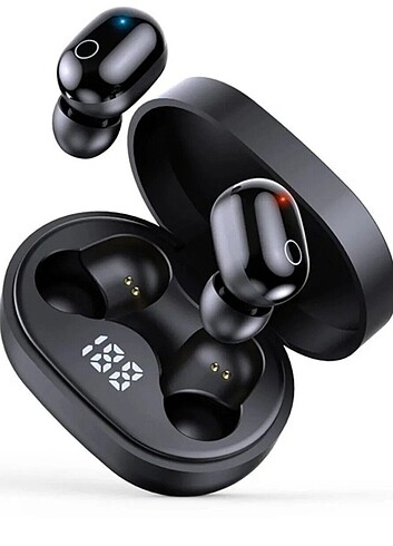 Xiaomi redmi siyah airdotspro LED'li şarj göstergeli Bluetooth 