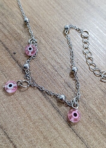 Nazar boncuklu bileklik&halhal - Görsel 7