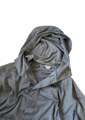 Kapüşonlu Gri Parka - Görsel 3