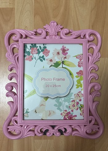 Pastel Pembe Coquette Fotoğraf Çerçevesi 20x25 cm