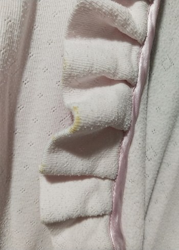 Pembe Uzun Kollu Uzun Boy Sabahlık - Görsel 5