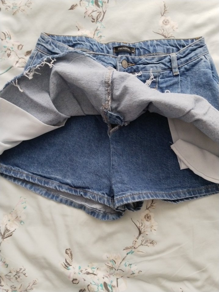 Mini Kot etek Şort - Görsel 5