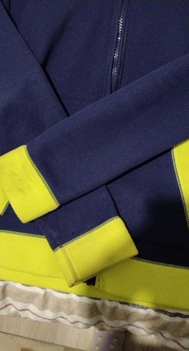 Çocuklar için Kapüşonlu Fermuarlı Mavi Sweatshirt - Görsel 5