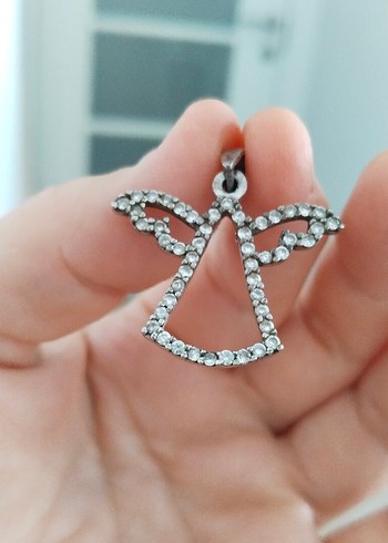 925 gümüş Melek Figürlü Kolye