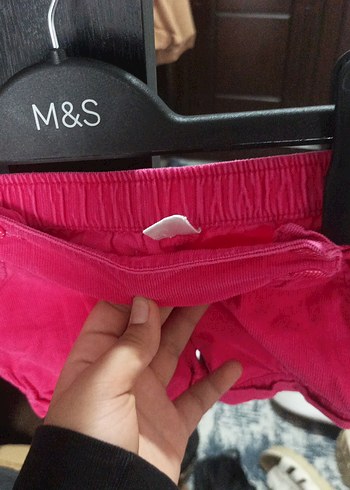 Kız Çocuk pembe Şort - Görsel 5