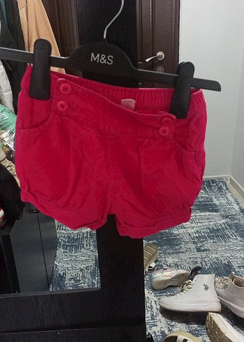 Kız Çocuk pembe Şort - Görsel 2