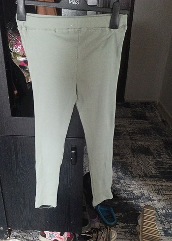 Gri Streç çocuk Spor Tayt - Görsel 4