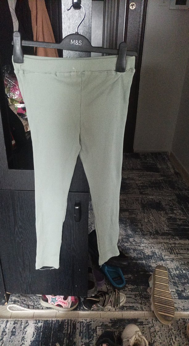 Gri Streç çocuk Spor Tayt - Görsel 5