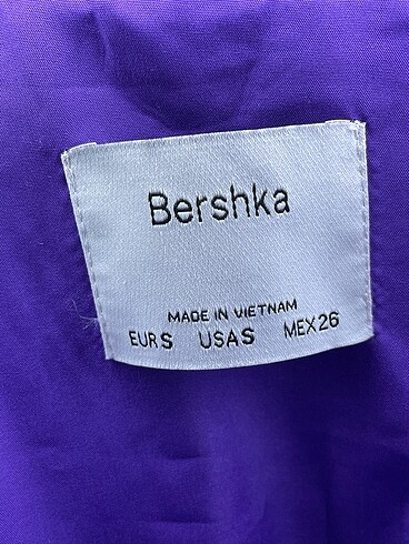 s Beden mor Renk Bershka Sweatshirt %70 İndirimli.