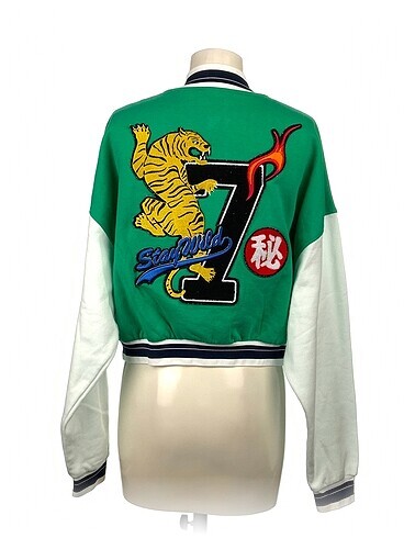 l Beden Bershka Bomber %70 İndirimli.