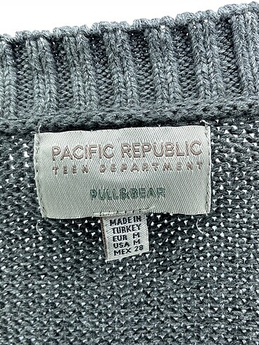 m Beden gri Renk Pull and Bear Süveter %70 İndirimli.