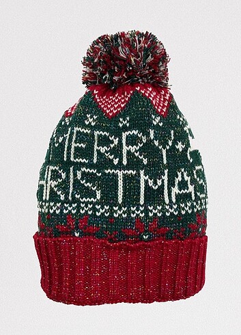 Yeşil Merry Christmas Bere 